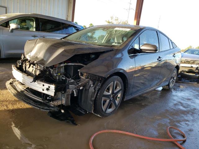 JTDKARFU5L3105933 - 2020 TOYOTA PRIUS L GRAY photo 1