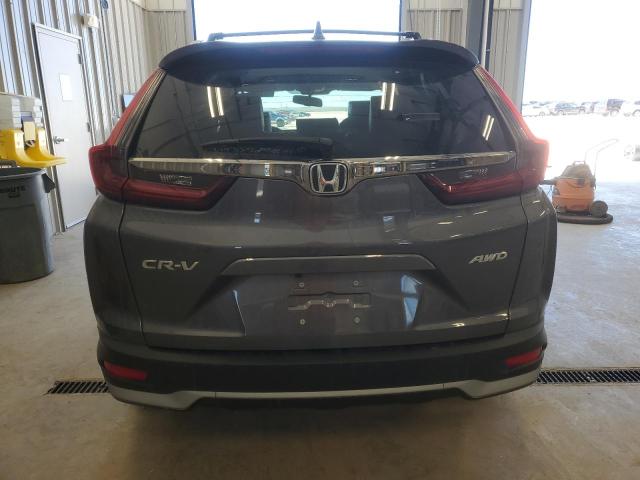 2HKRW2H83NH645053 - 2022 HONDA CR-V EXL GRAY photo 6