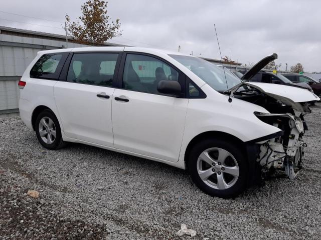 5TDZK3DC8DS400804 - 2013 TOYOTA SIENNA WHITE photo 4