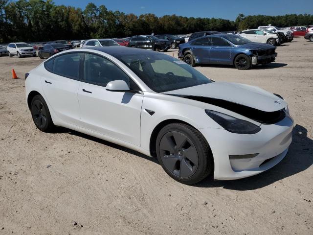 5YJ3E1EA4MF867205 - 2021 TESLA MODEL 3 WHITE photo 4