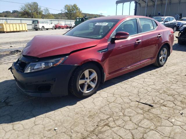 5XXGM4A71EG273900 - 2014 KIA OPTIMA LX RED photo 1