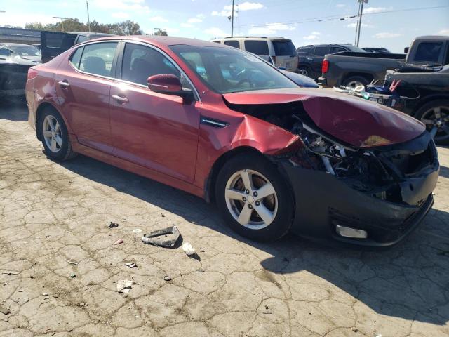 5XXGM4A71EG273900 - 2014 KIA OPTIMA LX RED photo 4