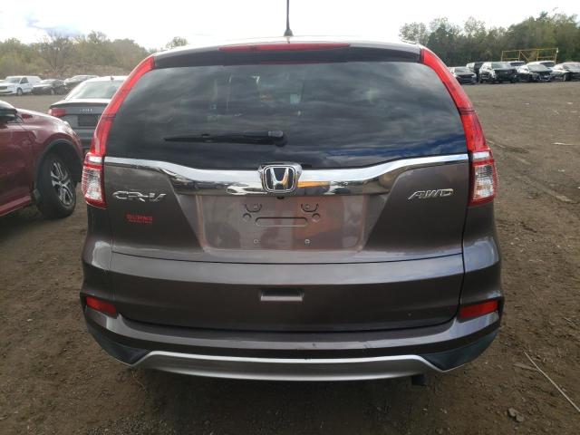 2HKRM4H54GH644889 - 2016 HONDA CR-V EX GRAY photo 6