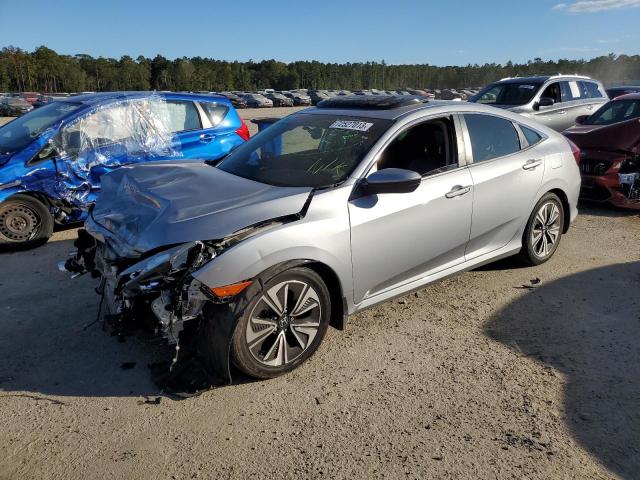 2HGFC1F79HH639689 - 2017 HONDA CIVIC EXL SILVER photo 1