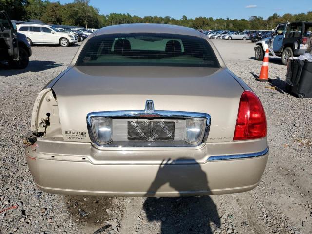 1LNHM81V06Y613354 - 2006 LINCOLN TOWN CAR SIGNATURE BEIGE photo 6