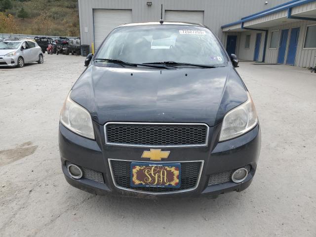 KL1TG6DE6BB207878 - 2011 CHEVROLET AVEO LT BLACK photo 5