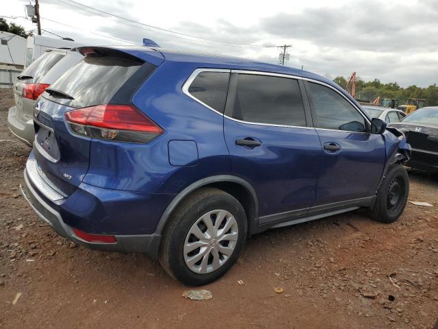 KNMAT2MV4HP603629 - 2017 NISSAN ROGUE S BLUE photo 3