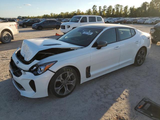 KNAE15LAXL6073539 - 2020 KIA STINGER WHITE photo 1