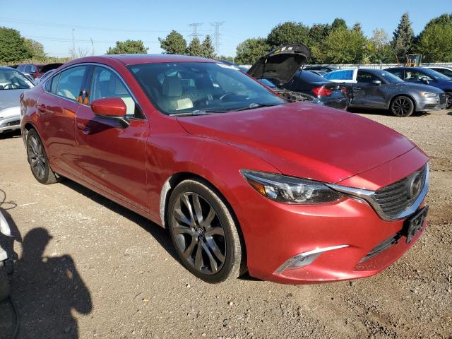 JM1GL1X59H1134606 - 2017 MAZDA 6 GRAND TOURING RED photo 4