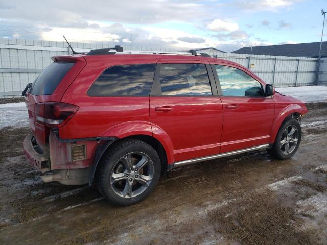 3C4PDDGG2GT109117 - 2016 DODGE JOURNEY CROSSROAD RED photo 3