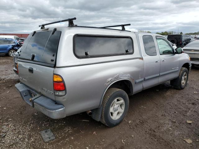 5TBBT44102S255282 - 2002 TOYOTA TUNDRA ACCESS CAB ვერცხლისფერი ფოტო 3