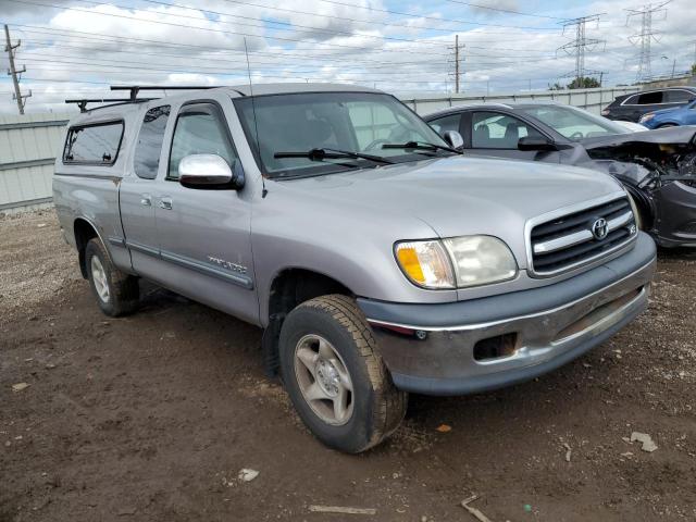 5TBBT44102S255282 - 2002 TOYOTA TUNDRA ACCESS CAB ვერცხლისფერი ფოტო 4