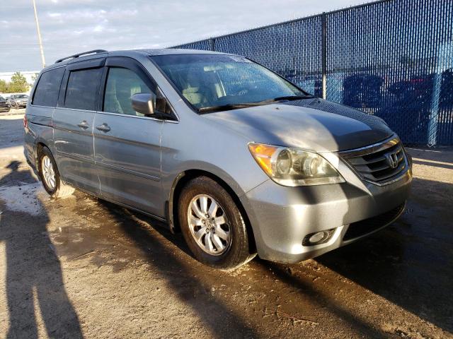 5FNRL384X9B048773 - 2009 HONDA ODYSSEY EX TEAL photo 4