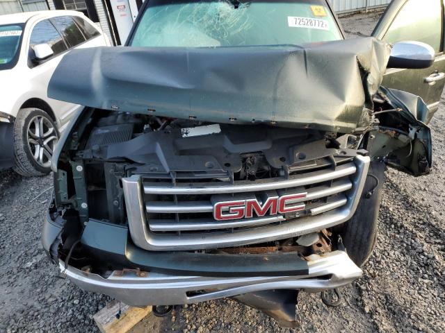 3GTP2VE7XDG205211 - 2013 GMC SIERRA K1500 SLE GREEN photo 11