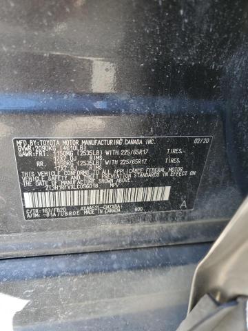 2T3H1RFVXLC056018 - 2020 TOYOTA RAV4 LE CHARCOAL photo 13