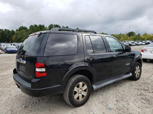 1FMEU73E98UA08527 - 2008 FORD EXPLORER XLT BLACK photo 3