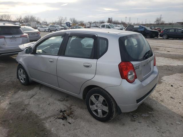 KL1TD66E39B629428 - 2009 CHEVROLET AVEO LS 银色 照片 2