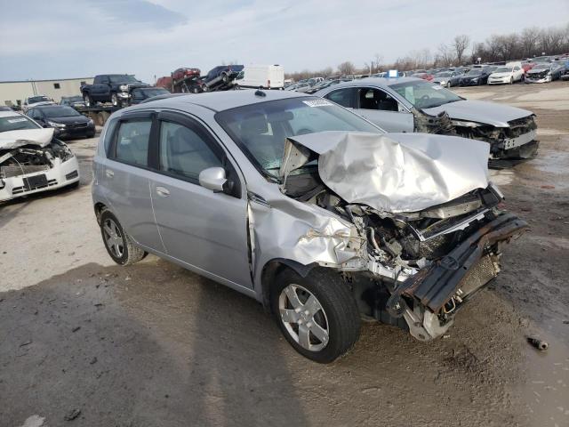 KL1TD66E39B629428 - 2009 CHEVROLET AVEO LS 银色 照片 4