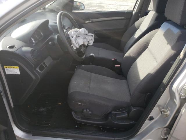 KL1TD66E39B629428 - 2009 CHEVROLET AVEO LS 银色 照片 7