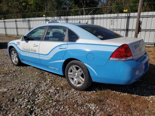 2G1WB5E36F1144064 - 2015 CHEVROLET IMPALA LIM LT WHITE photo 2