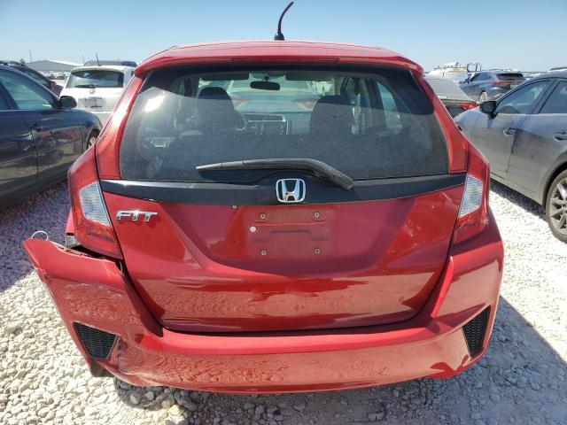 3HGGK5H51FM713552 - 2015 HONDA FIT LX RED photo 6