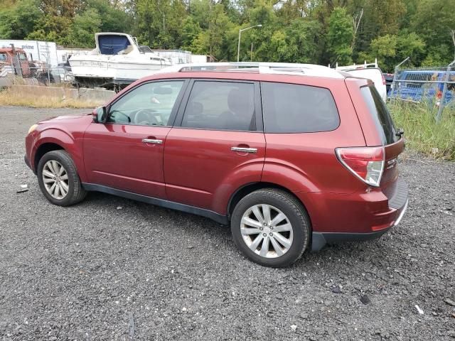 JF2SHAHC6CH455917 - 2012 SUBARU FORESTER TOURING RED photo 2