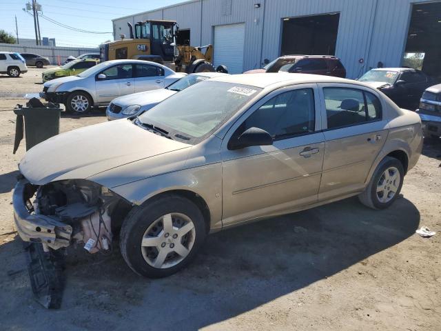 1G1AK55F777207553 - 2007 CHEVROLET COBALT LS GOLD photo 1