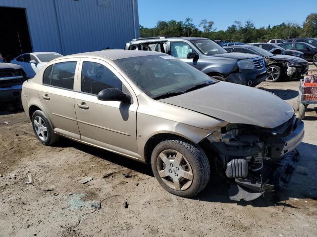 1G1AK55F777207553 - 2007 CHEVROLET COBALT LS GOLD photo 4