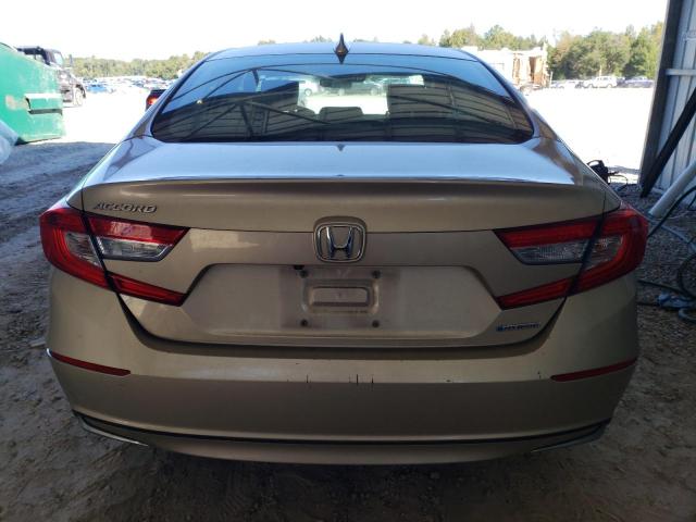 1HGCV3F14JA009944 - 2018 HONDA ACCORD HYBRID GOLD photo 6