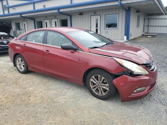 5NPEB4AC9DH794540 - 2013 HYUNDAI SONATA GLS RED photo 4