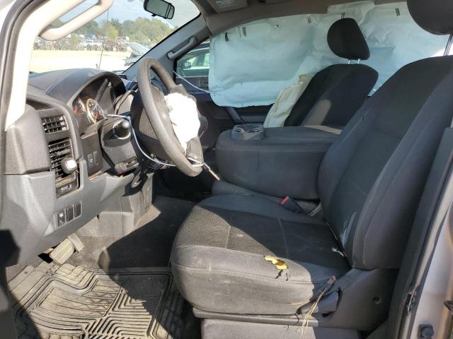 1N6BA0EK1CN306225 - 2012 NISSAN TITAN S SILVER photo 7