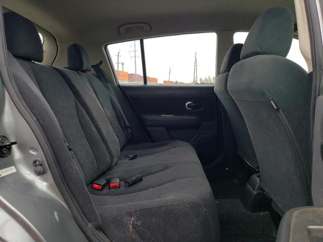 3N1BC1CP7CK274634 - 2012 NISSAN VERSA S GRAY photo 10