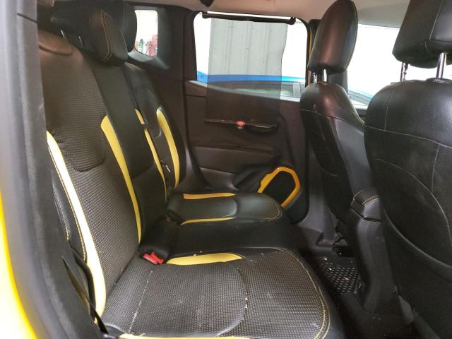 ZACCJBCT9GPD57418 - 2016 JEEP RENEGADE TRAILHAWK YELLOW photo 10