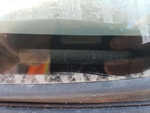 1Y1SK52852Z416736 - 2002 CHEVROLET GEO PRIZM BASE CHARCOAL photo 12