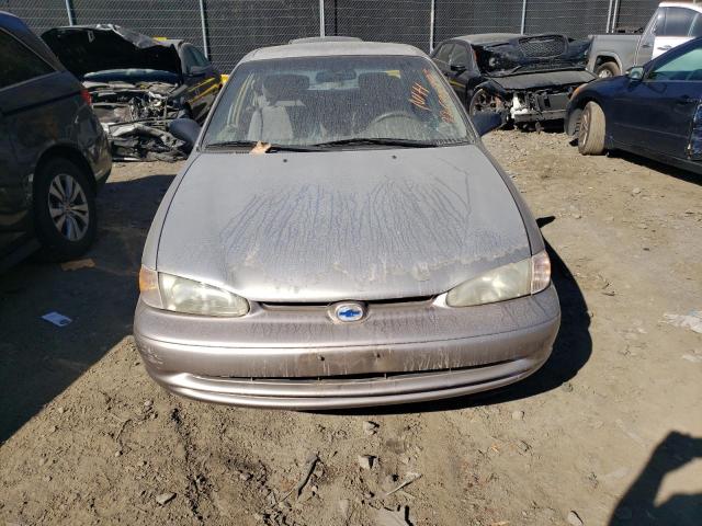 1Y1SK52852Z416736 - 2002 CHEVROLET GEO PRIZM BASE CHARCOAL photo 5