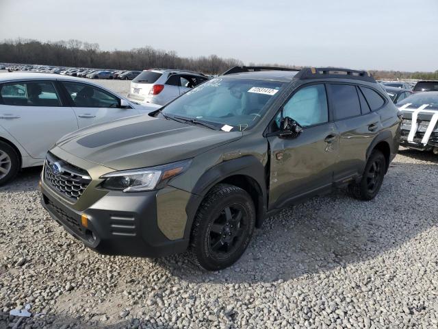 4S4BTGUD6N3154543 - 2022 SUBARU OUTBACK WILDERNESS GREEN photo 1