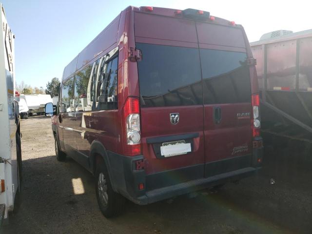 3C6LRVPGXME539345 - 2021 RAM PROMASTER 2500 HIGH Bordeaux Foto 2