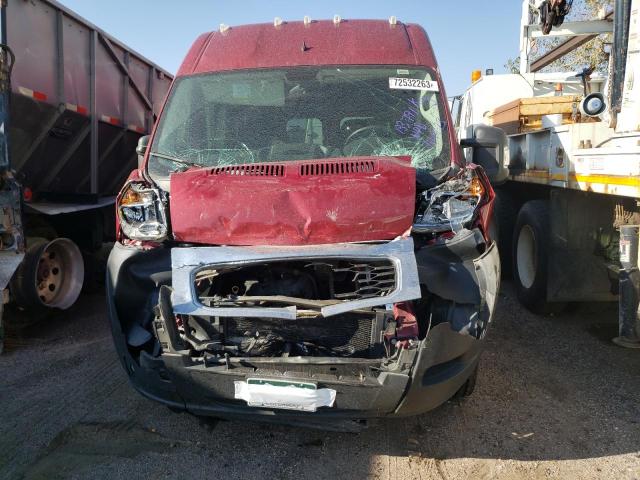 3C6LRVPGXME539345 - 2021 RAM PROMASTER 2500 HIGH Bordeaux Foto 5