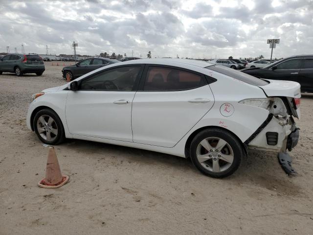 5NPDH4AE9DH151942 - 2013 HYUNDAI ELANTRA GLS WHITE photo 2