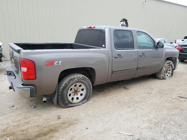 3GCPKSE74CG283111 - 2012 CHEVROLET SILVERADO K1500 LT GRAY photo 3