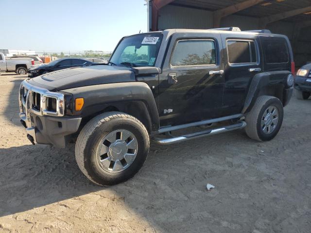 5GTDN13E778104702 - 2007 HUMMER H3 BLACK photo 1