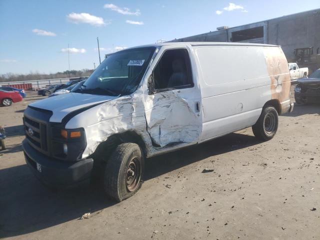 1FTNE14W39DA21667 - 2009 FORD ECONOLINE E150 VAN WHITE photo 1