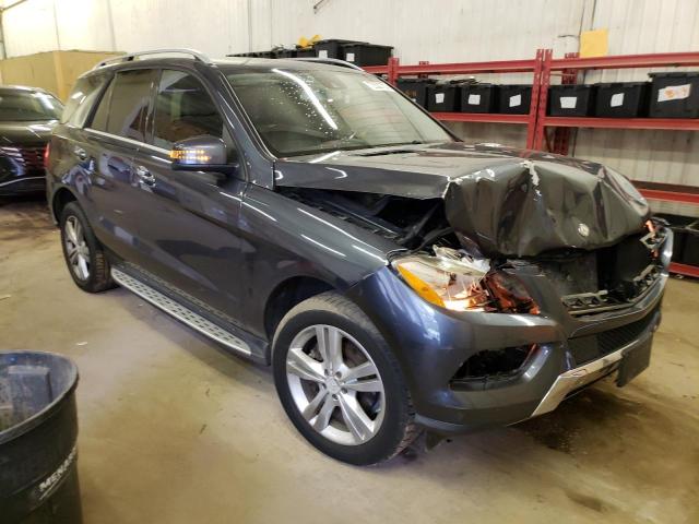 4JGDA5HB0DA152244 - 2013 MERCEDES-BENZ ML 350 4MATIC CHARCOAL photo 4