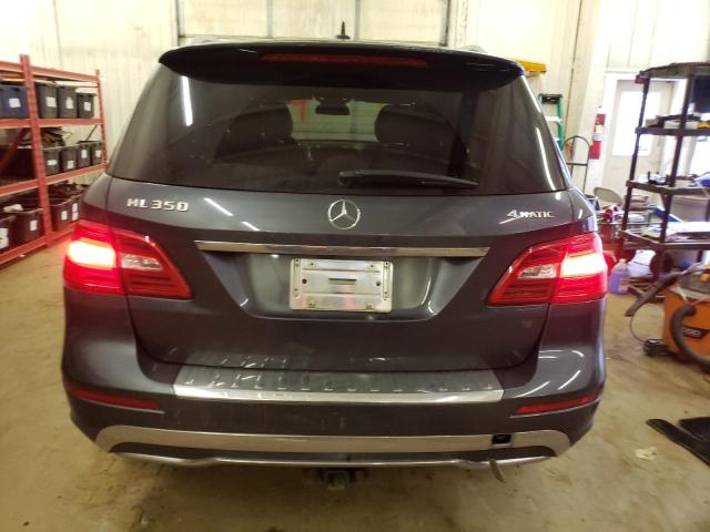 4JGDA5HB0DA152244 - 2013 MERCEDES-BENZ ML 350 4MATIC CHARCOAL photo 6