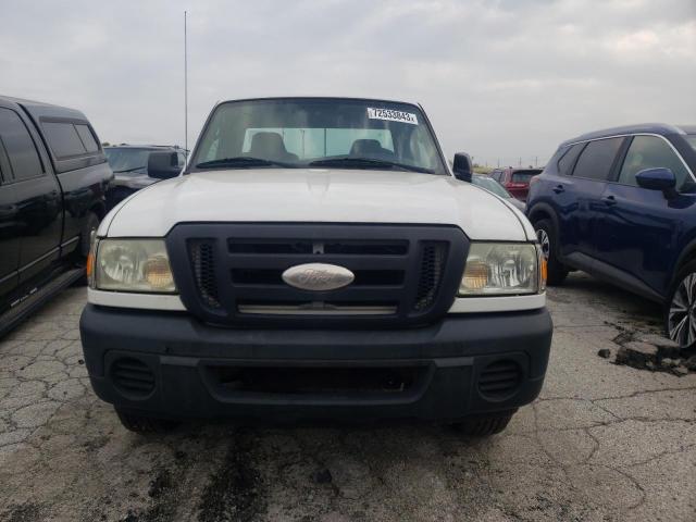 1FTYR10D78PB11794 - 2008 FORD RANGER WHITE photo 5