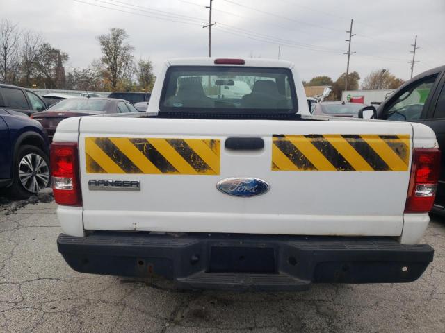 1FTYR10D78PB11794 - 2008 FORD RANGER WHITE photo 6