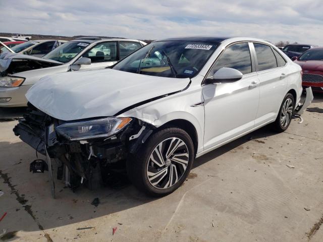 3VWE57BU7MM104291 - 2021 VOLKSWAGEN JETTA SEL WHITE photo 1