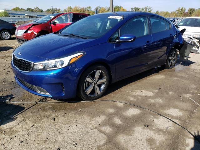 3KPFL4A74JE262620 - 2018 KIA FORTE LX BLUE photo 1