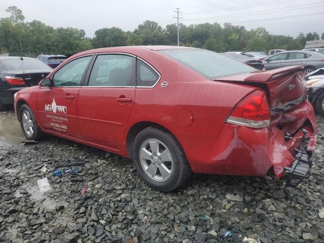 2G1WT58NX81212072 - 2008 CHEVROLET IMPALA LT RED photo 2