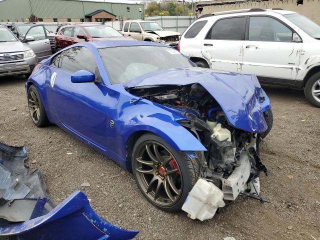 JN1AZ34E73T006627 - 2003 NISSAN 350Z COUPE BLUE photo 4